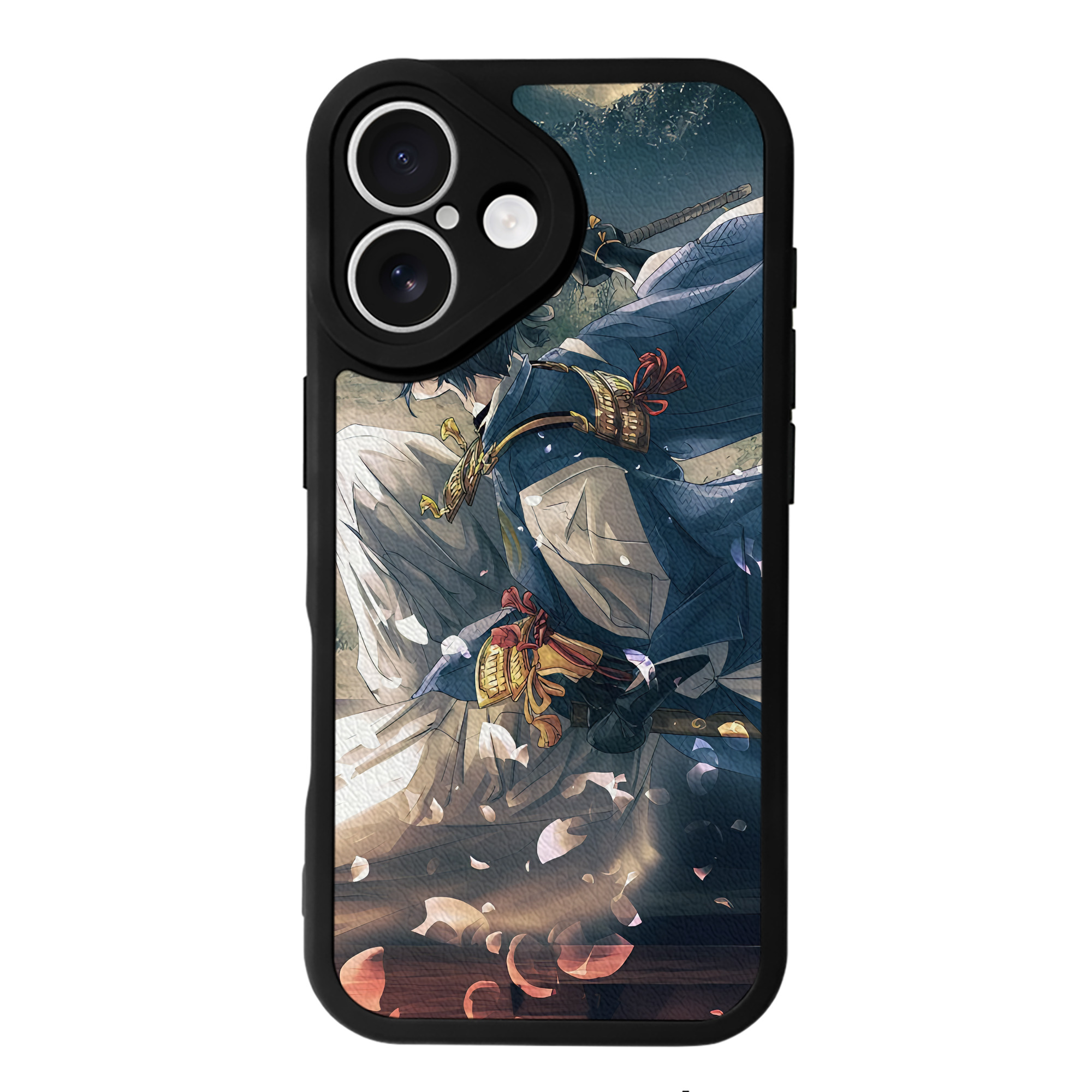 （画像用） 刀剣乱舞 Touken Ranbu 【iPhone 16シリーズ対応】シリコンスマホケース（レザー調） 材質：シリコン